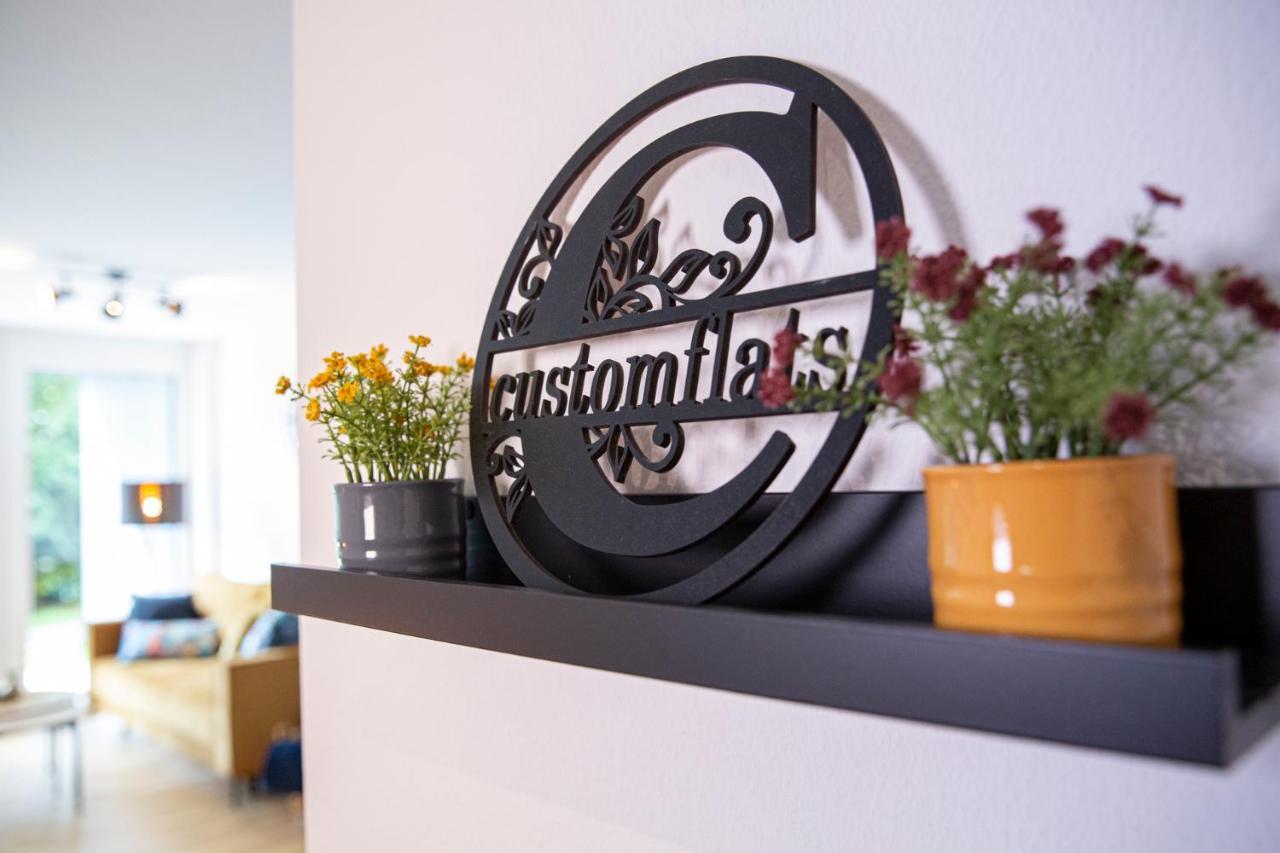 Customflats - Tiefgarage - Terrasse - Uninaehe Appartement Ulm Buitenkant foto