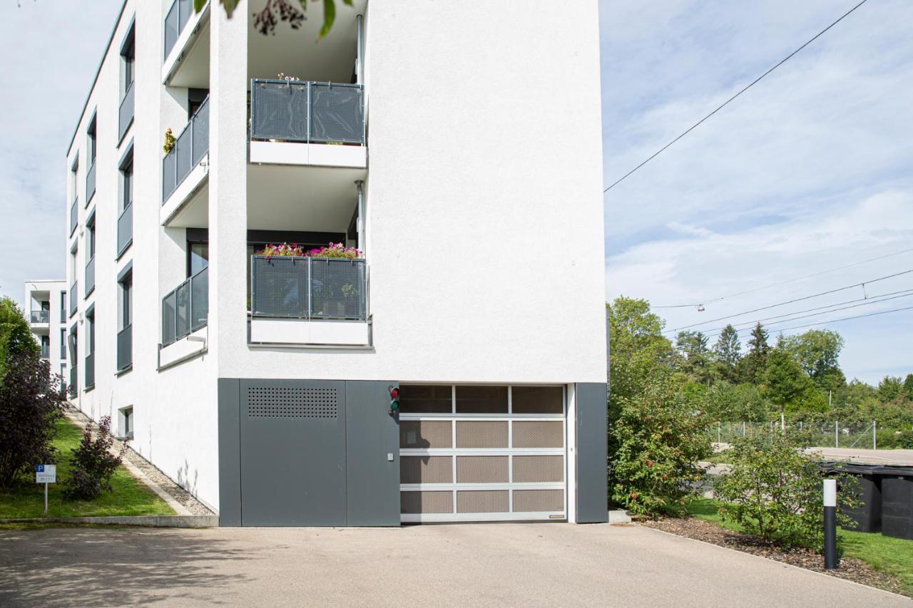 Customflats - Tiefgarage - Terrasse - Uninaehe Appartement Ulm Buitenkant foto